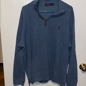 Polo Ralph Lauren blue grey XL pullover sweater